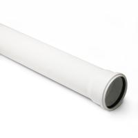 Труба канализационная  БЕЛАЯ   50х1500 Pro Aqua Stilte